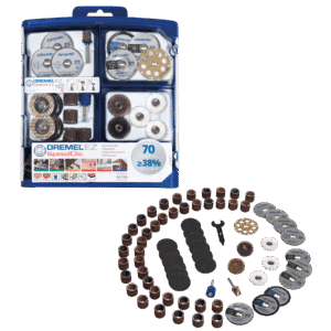 DREMEL EZ SpeedClic tarvikute komplekt 70-osaline SC725 | Tarvikud>Dremeli tarvikud | Bosch | Trollo.ee | Üle 40 000 toote