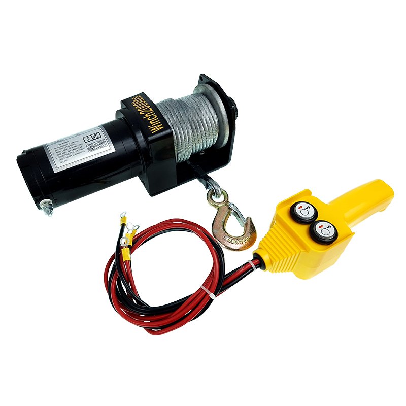 Elektriline vints 12V, 900KG võime, 12M teras kaabel, OFF-ROAD, sobib QUAD