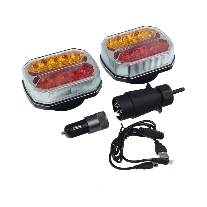 Haagis LIGHT komplekt WIRELESS, 42 LED, 12/24V, magnetiline MOUNT IN kohver, DYNAMIC INDICATOR