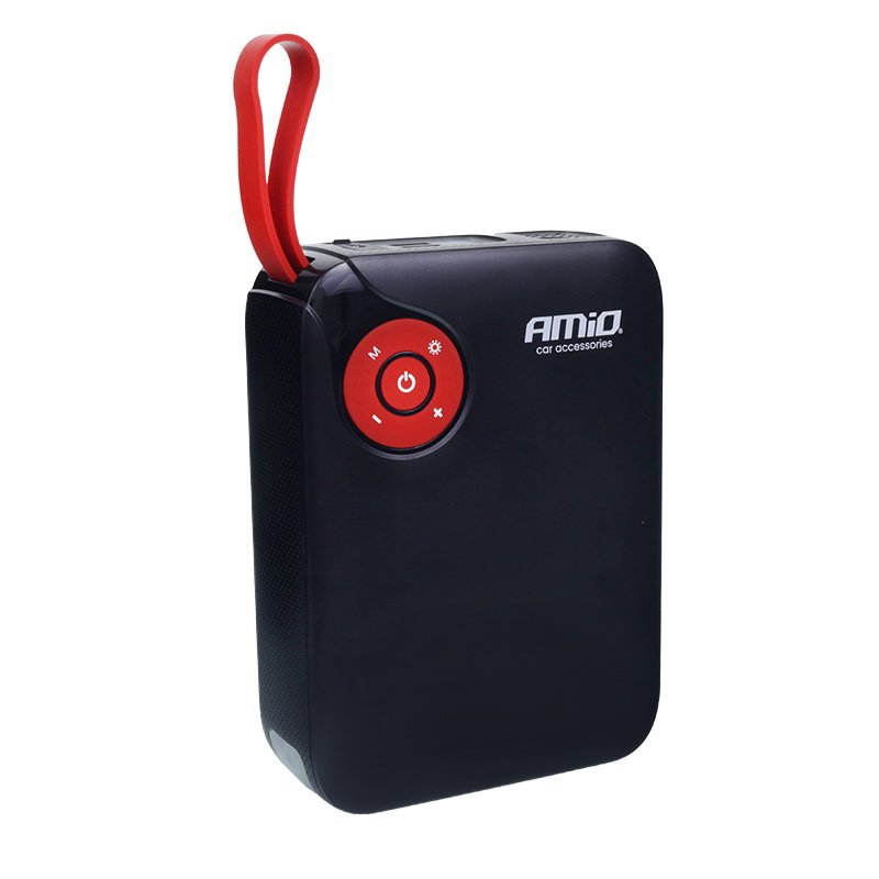 JUMP starter 4-IN-1: 300A BOOST, taskulamp, AIR kompressor, POWER BANK
