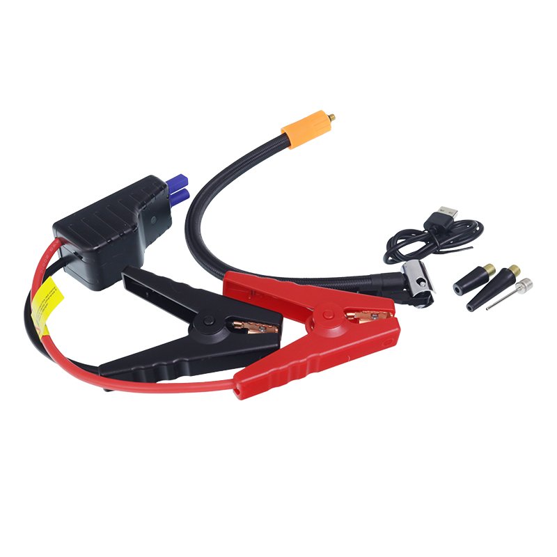 JUMP starter 4-IN-1: 300A BOOST, taskulamp, AIR kompressor, POWER BANK
