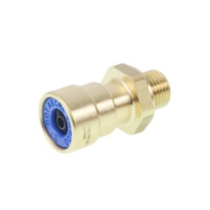 KIIRÜHENDUSEGA PNEUMAATILINE FI-6MM / M10X1 STRAIGHT