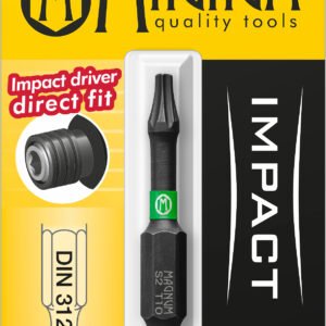 Kruviotsik MAGNUM Impact TORX 10 50mm 1tk/pakendis | Elektrilised käsitööriistad | Magnum | Trollo.ee | Üle 10 000 toote