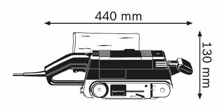 Lintlihvija Bosch GBS 75 AE