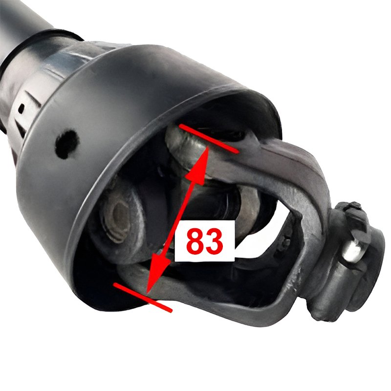 PTO VÕLL L= 610MM, TRAINGULAR 950 NM, 6 HAMMAST, U-LIIGEND 27X74,5