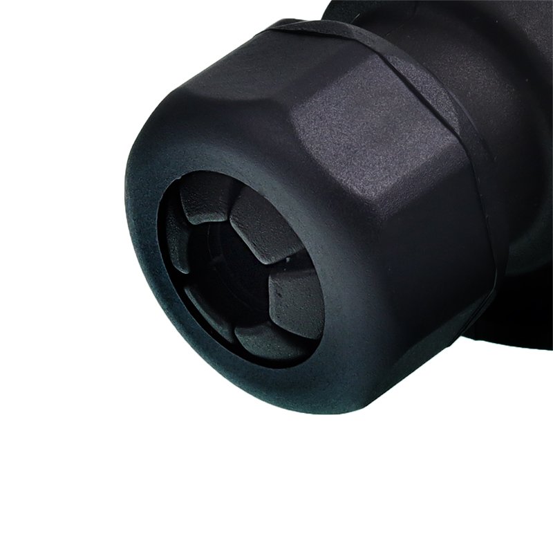 Pistik 13/12V, FOLDABLE plastik, TWISTED CONTACTS