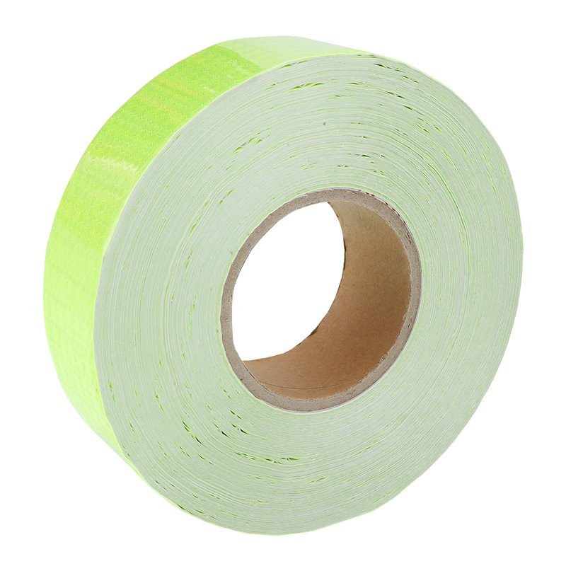 REFLECTIVE TAPE IN rull 50M FLUORESCENT, 1ST GENERATION, CONTINUOUS, CONTOURED