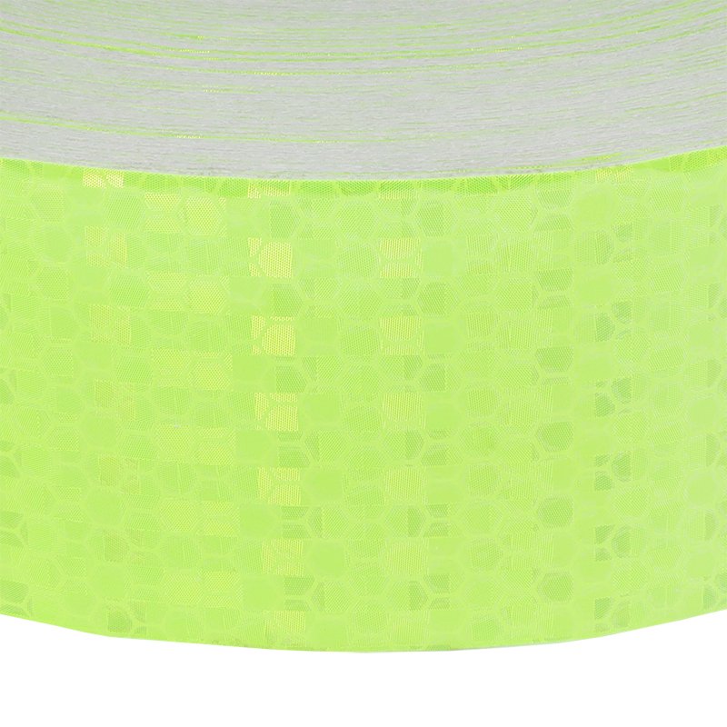 REFLECTIVE TAPE IN rull 50M FLUORESCENT, 1ST GENERATION, CONTINUOUS, CONTOURED