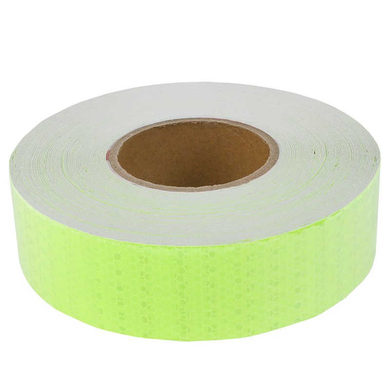 REFLECTIVE TAPE IN rull 50M FLUORESCENT, 1ST GENERATION, CONTINUOUS, CONTOURED