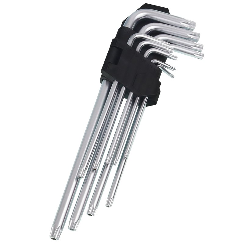 TORX ALLENI MUTRIVÕTME KOMPLEKT, PIKK, 9-OSALINE