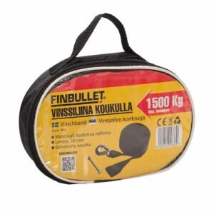 Vintsirihm 10m*50mm konksuga 1500kg nailon | Garaazitehnika | Finbullet | Trollo.ee | Üle 10 000 toote