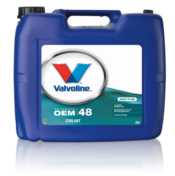 Jahutusvedelik OEM Advanced 48 valmissegu 20L, Valvoline