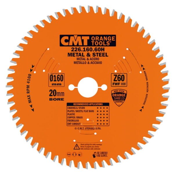 Saeketas metallile HM 150x1,6/1,2x20 Z60 a=0° ß=8'FWF, CMT