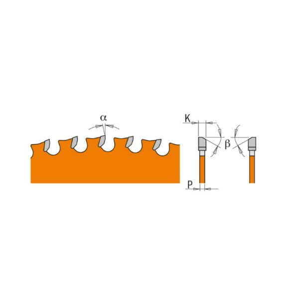 Saeketas metallile HM 150x1,6/1,2x20 Z60 a=0° ß=8'FWF, CMT