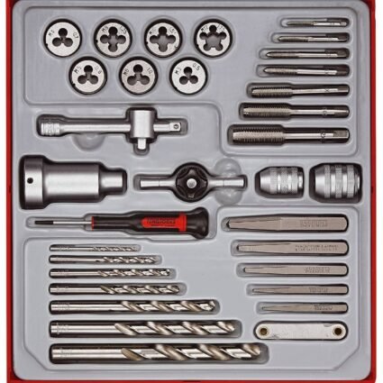 34 osaline Keermekomplekt Teng Tools TTDTD34 | Käsitööriistad>Keermestustarvikud | Teng Tools | Trollo.ee | Üle 10 000 toote