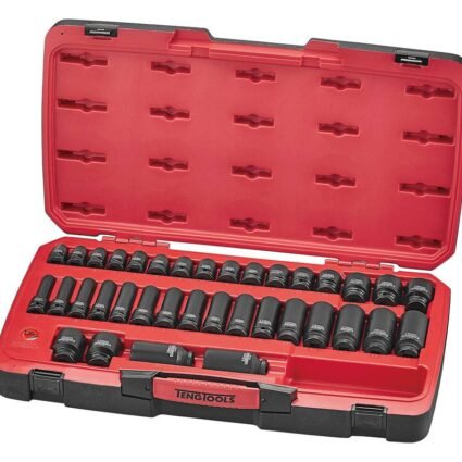 40-osaline 1/2" nelikantkinnitusega löökpadrunite komplekt Teng Tools T9240 | Käsitööriistad>Padrunid>Padrunite komplektid | Teng Tools | Trollo.ee | Üle 10 000 toote