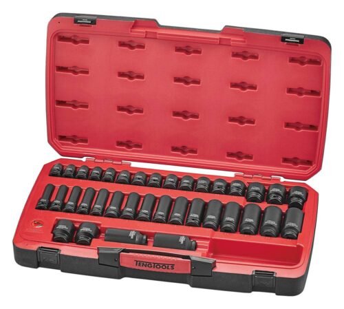 40-osaline 1/2" nelikantkinnitusega löökpadrunite komplekt Teng Tools T9240 | Käsitööriistad>Padrunid>Padrunite komplektid | Teng Tools | Trollo.ee | Üle 10 000 toote
