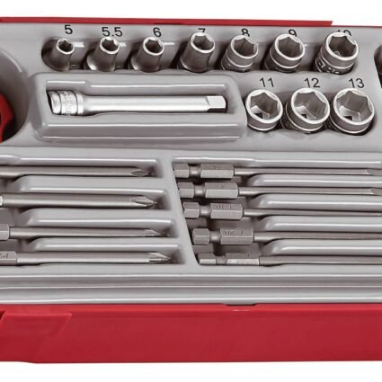 48-osaline otsakute ja padrunite komplekt Teng Tools TT1448 | Käsitööriistad>Kruvikeerajad>Otsakute komplektid | Teng Tools | Trollo.ee | Üle 10 000 toote