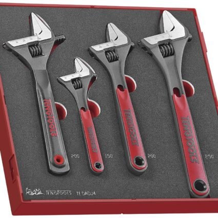 4osaline tellitavate võtmete komplekt. Teng Tools TEDADJ4 | Käsitööriistad>Mutrivõtmed>Tellitavad võtmed | Teng Tools | Trollo.ee | Üle 10 000 toote