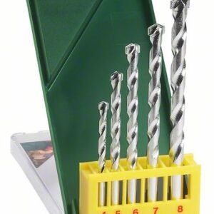 5-osaline kivipuuride komplekt 4/5/6/7/8 mm | Tarvikud>Puurid>Betoonipuurid | Bosch | Trollo.ee | Üle 10 000 toote