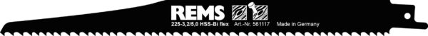 Otssaeterad REMS 225-3,2/5,0 HSS-Bi Flex – 5tk