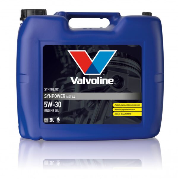 Mootoriõli Synpower MST C4 5W30 20L, Valvoline