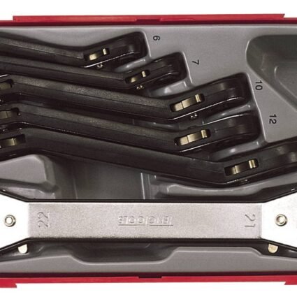 6 osaline Silmusnarrevõtmed komplektis Teng Tools TTRORS | Käsitööriistad>Mutrivõtmed>Lehtsilmusnarred | Teng Tools | Trollo.ee | Üle 10 000 toote