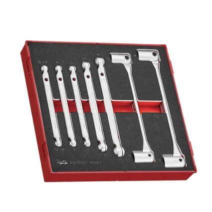 6-osaline liigendpadrunvõtmekomplekt Teng Tools TEDDF7 | Käsitööriistad>Mutrivõtmed>Lehtvõtmed | Teng Tools | Trollo.ee | Üle 10 000 toote