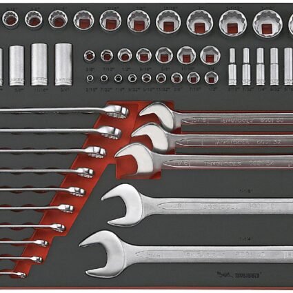 62 osaline Lehtsilmusvõtme- ja padrunikomplekt Teng Tools TTEAF62 | Käsitööriistad>Padrunid>Padrunite komplektid | Teng Tools | Trollo.ee | Üle 10 000 toote