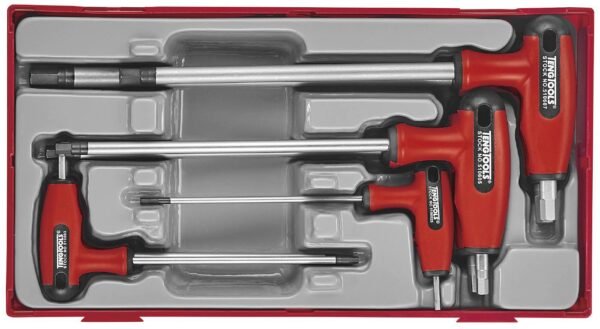 7 kuuskantvõtit komplektis Teng Tools TTHEX7S