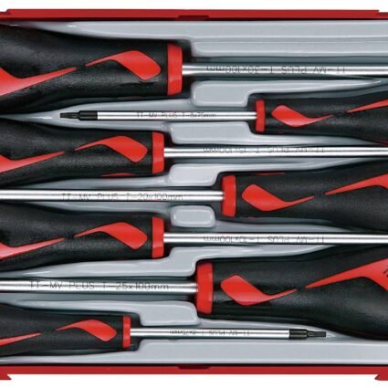 7 osaline Kruvitsakomplekt - TX Teng Tools TT917TXN | Käsitööriistad>Kruvikeerajad>Kruvikeerajate komplektid | Teng Tools | Trollo.ee | Üle 10 000 toote
