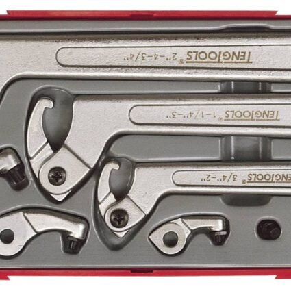 8 osaline Haakvõtmed komplektis Teng Tools TTHP08 | Käsitööriistad>Mutrivõtmed>Muud võtmed | Teng Tools | Trollo.ee | Üle 10 000 toote