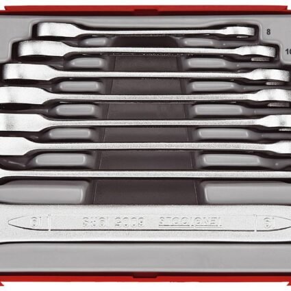 8 osaline Lehtsilmusnarrevõtmekomplekt Teng Tools TT6508RS | Käsitööriistad>Mutrivõtmed>Lehtsilmusnarred | Teng Tools | Trollo.ee | Üle 10 000 toote