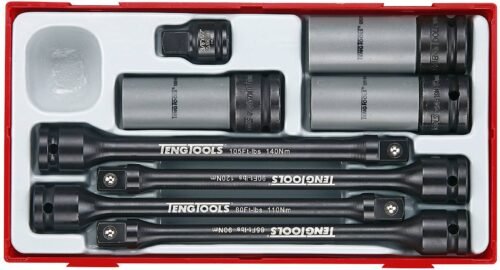 8 osaline Torsioonvarraste komplekt Teng Tools TTTS0