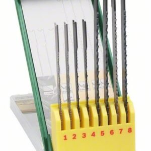 8-osaline tikksaeterade komplekt