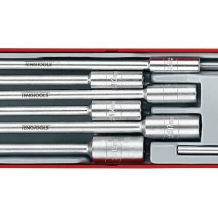 9 osaline Padrunikomplekt eriti pikkade padrunitega 3/8'' kinnitusega ja T-käepidega. Teng Tools TTXTB09 | Pole olemas | Teng Tools | Trollo.ee | Üle 10 000 toote