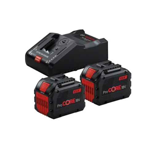 Aku  Bosch GBA 18V 2x12.0Ah ProCORE18V + laadija GAL 18V-160C, Como