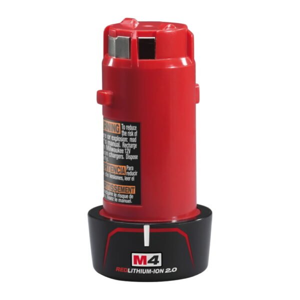 Aku Milwaukee M4 B2 2,0 Ah Li-ion