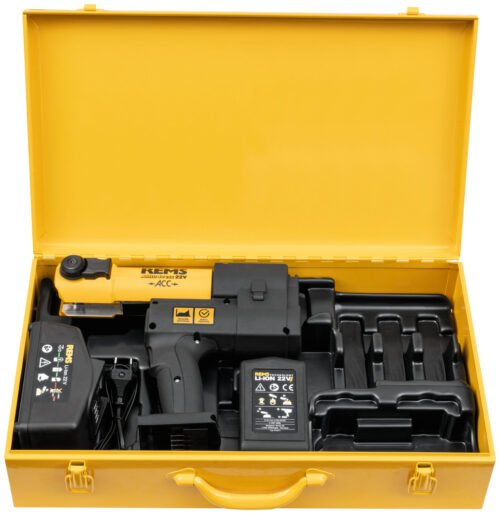 Akuga torupress  REMS Akku-Press 22 V ACC Basic-Pack (terasplekist kohver)