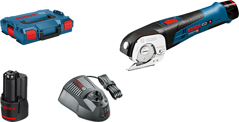 Akuga universaalkäärid Bosch GUS 12V-300 (2x2.0Ah + laadija)