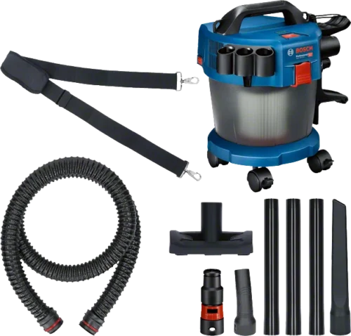 Akuga vee- ja tolmuimeja Bosch GAS 18V-10L, Premium (ilma aku ja laadijata)