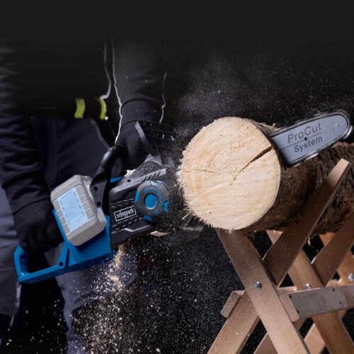Akukettsaag BC-CS355Duo-X 2x20V, karkass, Scheppach