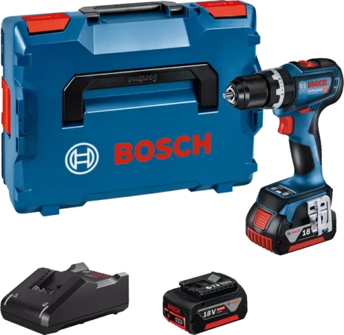 Akulööktrell Bosch GSB 18V-90 C (2x5.0Ah