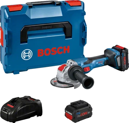 Akunurklihvija Bosch GWX 18V-15 C (2x5.5Ah ProCORE18V