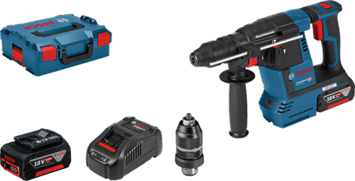 Akupuurvasar Bosch GBH 18V-26 F (2x5.0Ah + kiirlaadija) | Akutööriistad>Akupuurvasarad | Bosch | Trollo.ee | Üle 10 000 toote