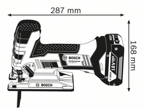 Akutikksaag Bosch GST 18 V-LI S (ilma aku ja laadijata)