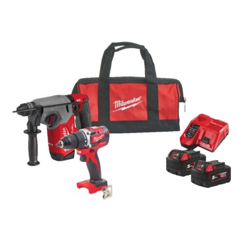 Akutööriista komplekt Milwaukee M18 FPP2NN-502B