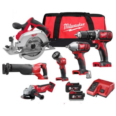 Akutööriista komplekt Milwaukee M18 PP6B-502B | Akutööriistad>Akutööriistade komplektid | Milwaukee | Trollo.ee | Üle 10 000 toote