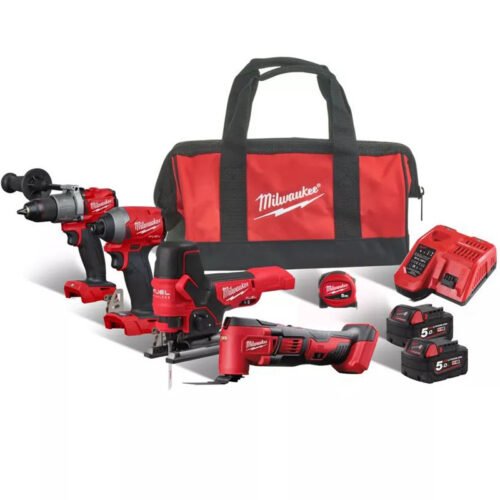 Akutööriistade komplekt Milwaukee M18 FPP4F2-502B | Akutööriistad>Akutööriistade komplektid | Milwaukee | Trollo.ee | Üle 10 000 toote