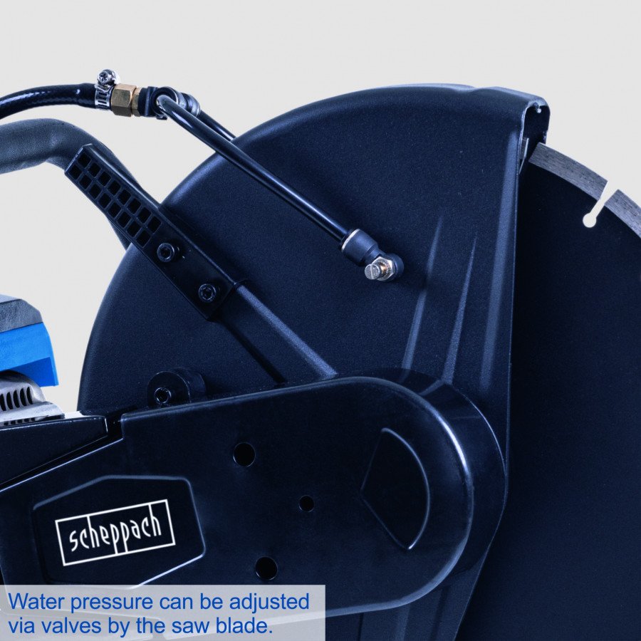 Bensiinimootoriga betoonilõikur PTS400, Scheppach